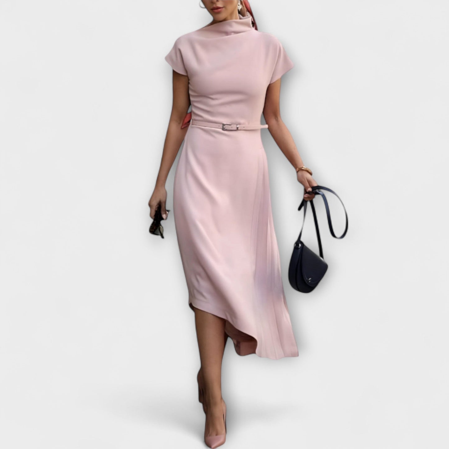 Waltraut - Asymmetrics Urban Kleid