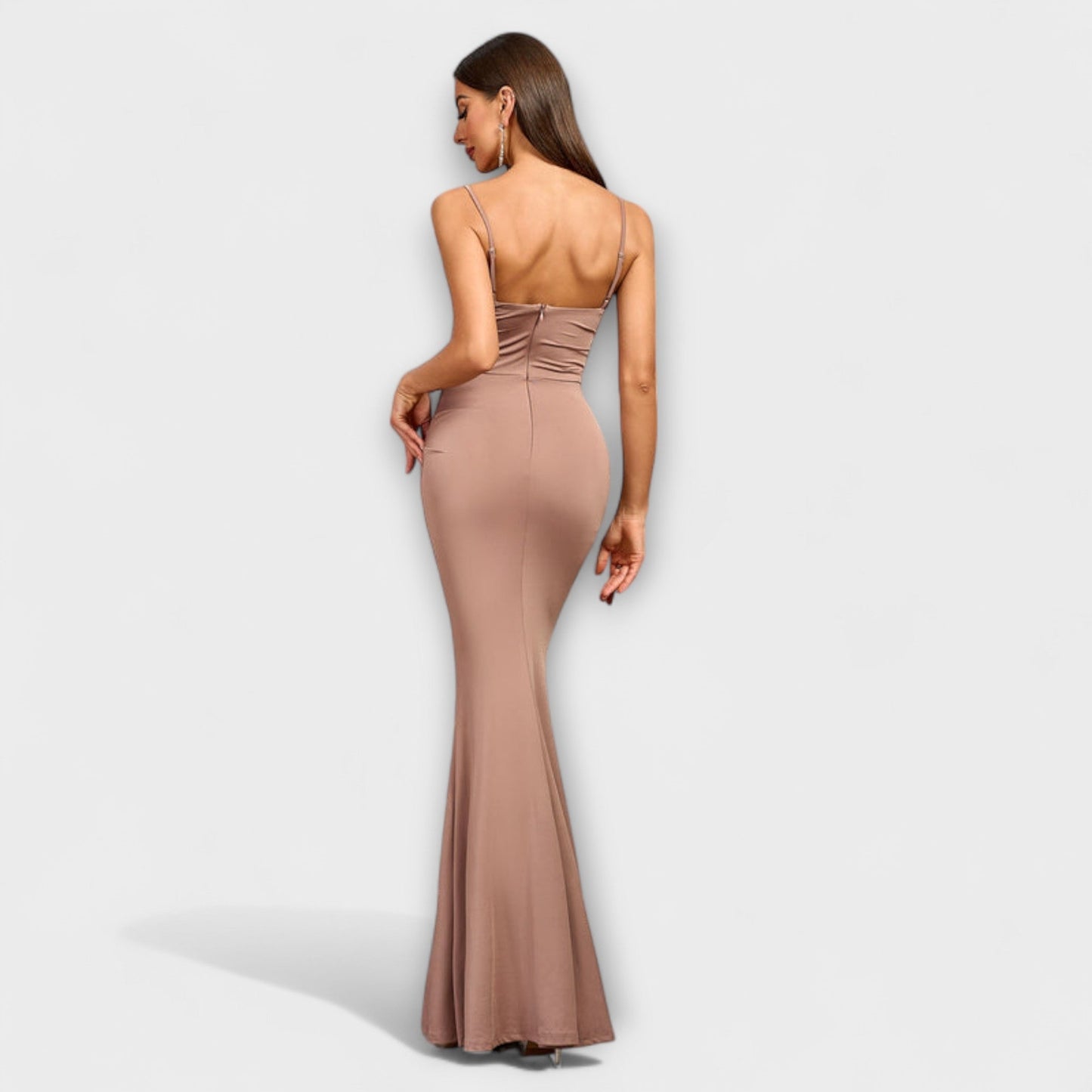 Diana - Elegantes Rüschenkleid 