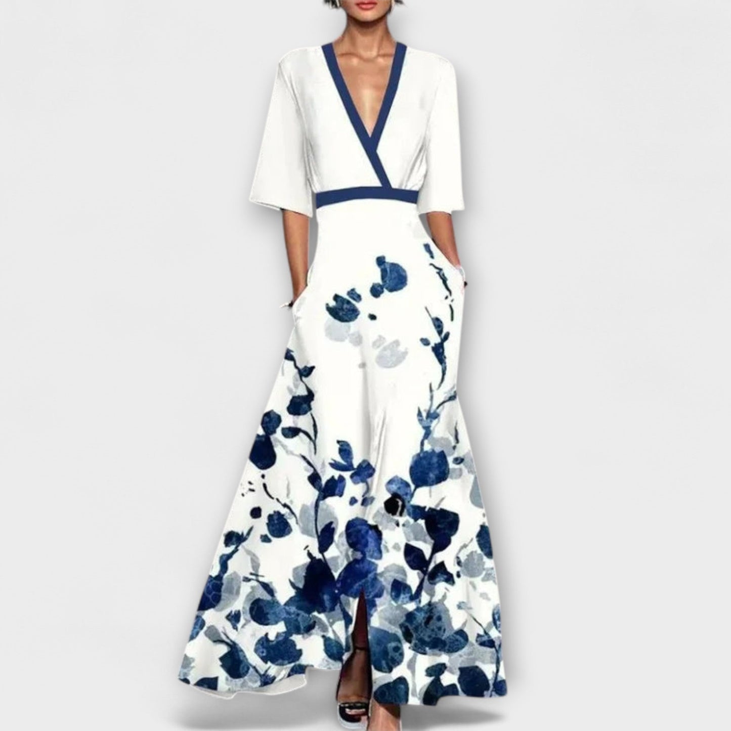 Kordula - Elegantes Mouw Design Damenkleid 